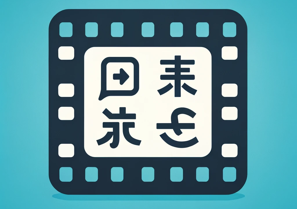 Subtitle translation icon