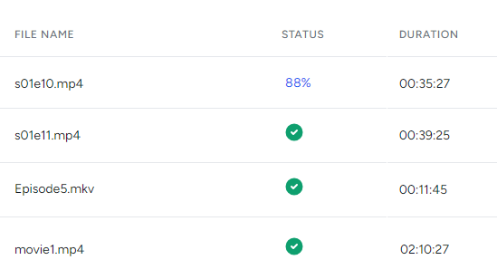 Extract subtitles with automatic language detection